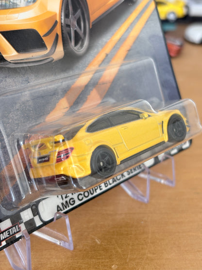 Hot Wheels '12 Mercedes-Benz C 63 AMG Coupe Black Series Boulevard #76 Premium Diecast