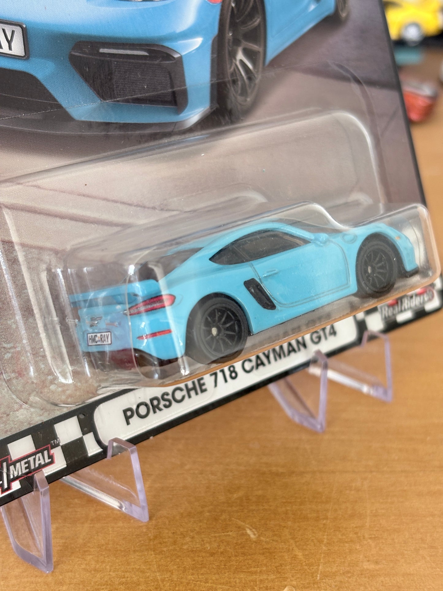 Hot Wheels Porsche 718 Cayman GT4 Boulevard #93 Premium Diecast