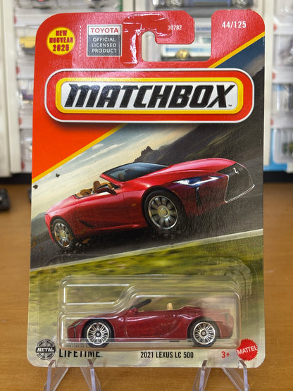 Matchbox Mainline / 2021 Lexus LC 500 / 2025 44/125
