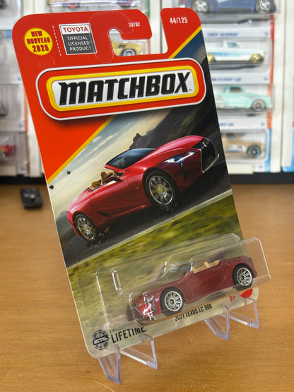 Matchbox Mainline / 2021 Lexus LC 500 / 2025 44/125