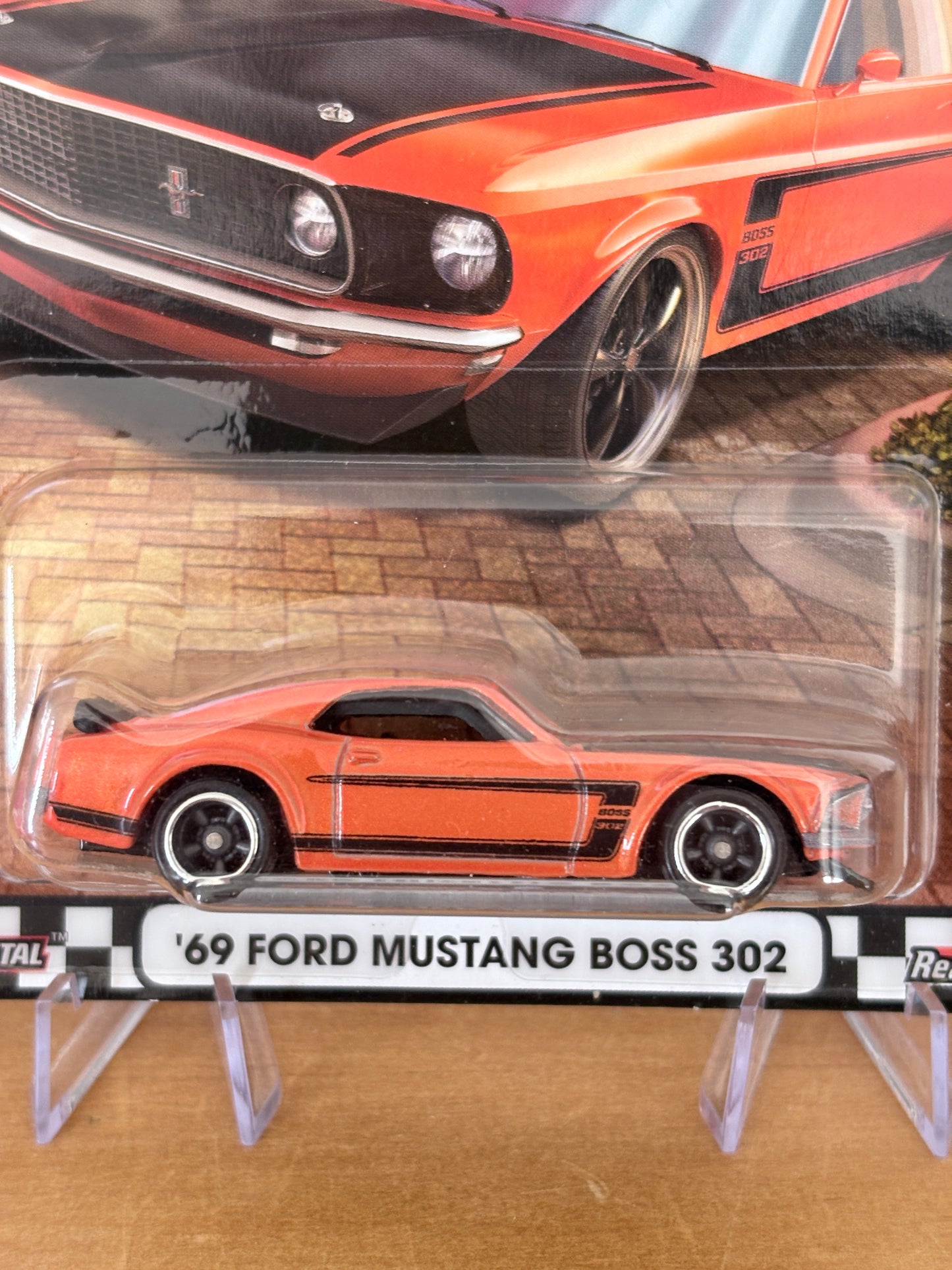 Hot Wheels '68 Ford Mustang Boss 302 #123 Premium Diecast