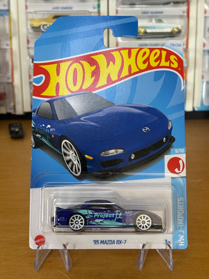 Hot Wheels Mainline / '95 Mazda RX-7 / 2024 HW J-Imports 9/10