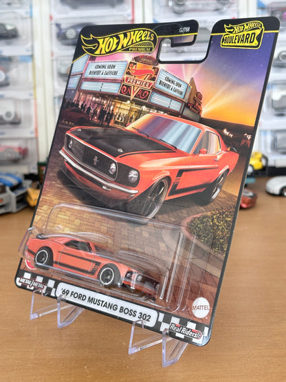 Hot Wheels '68 Ford Mustang Boss 302 #123 Premium Diecast