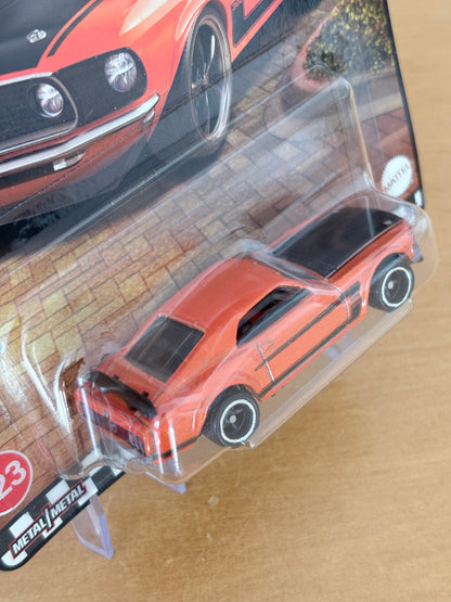 Hot Wheels '68 Ford Mustang Boss 302 #123 Premium Diecast