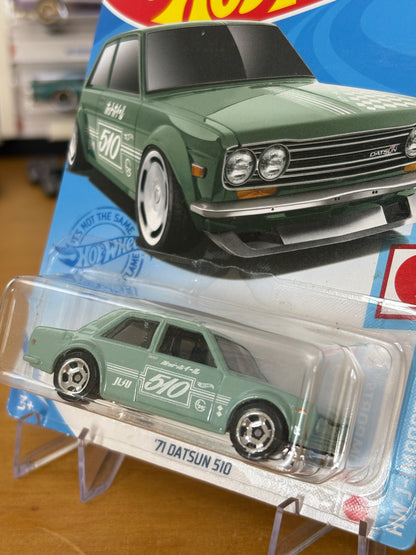 Hot Wheels Mainline / '71 Datsun 510 / 2020 HW J-Imports 4/10