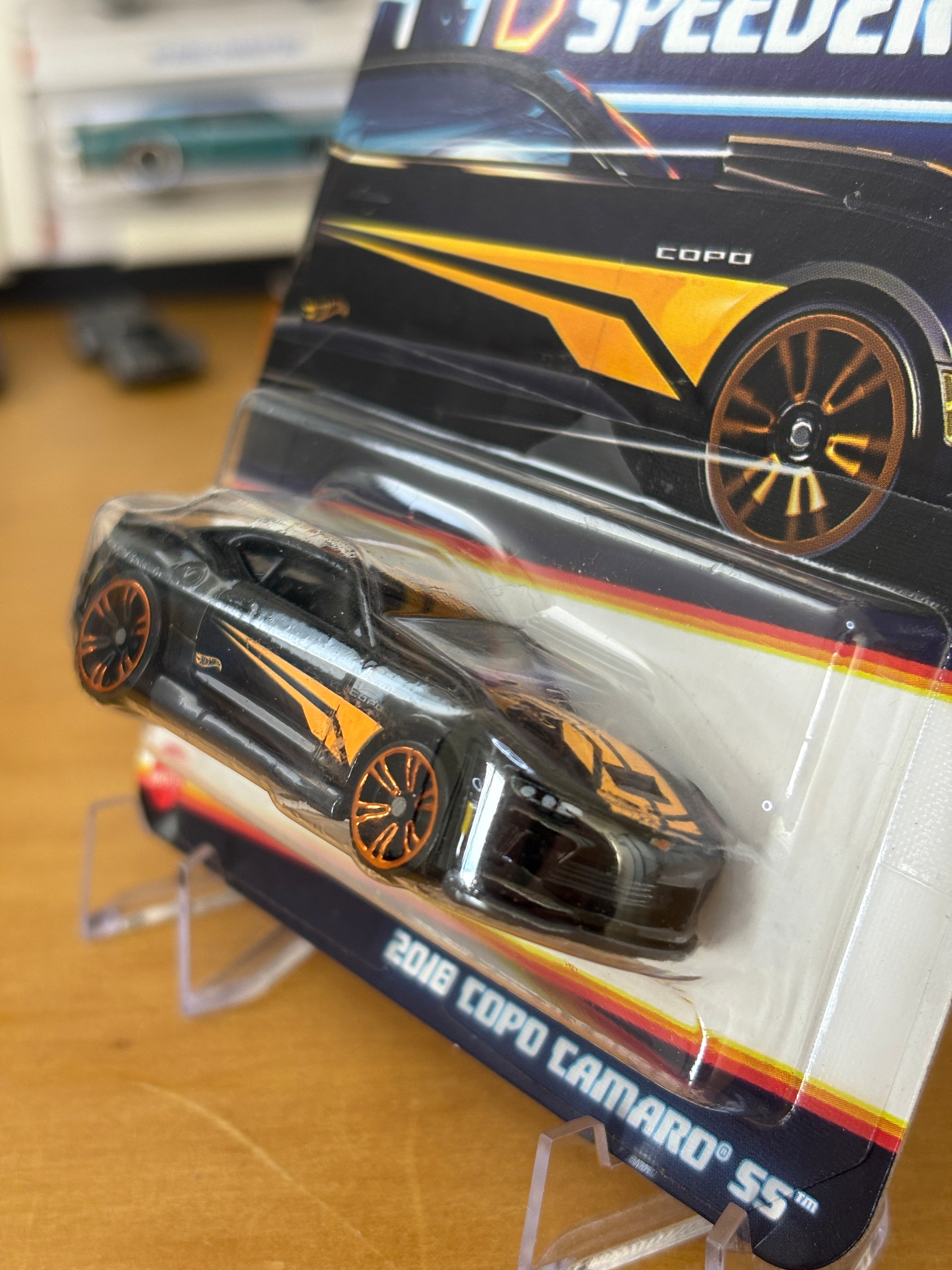 Hot Wheels Neon Speeders / 2018 Copo Camaro SS / 2025 Mix 2 7/8