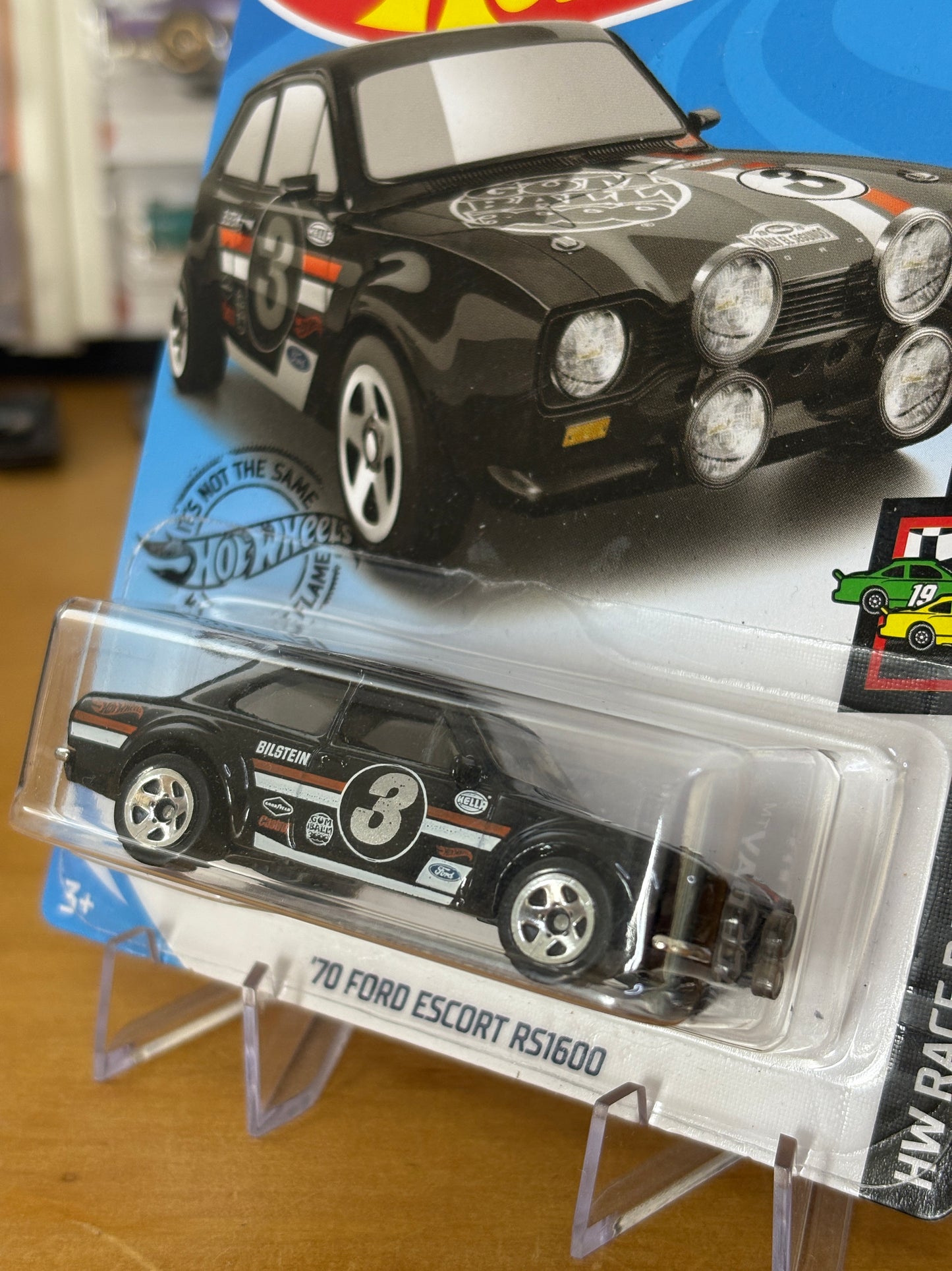 Hot Wheels Mainline / '70 Ford Escort RS1600 / 2018 HW Race Day 6/10 GUMBALL 3000