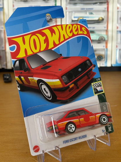 Hot Wheels Mainline / Ford Escort RS2000/ 2021 Retro Racers 1/10 RED