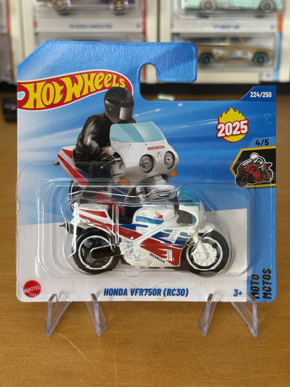 Hot Wheels Mainline / Honda VFR750R (RC30) / 2025 Moto 4/5 (Short Card)