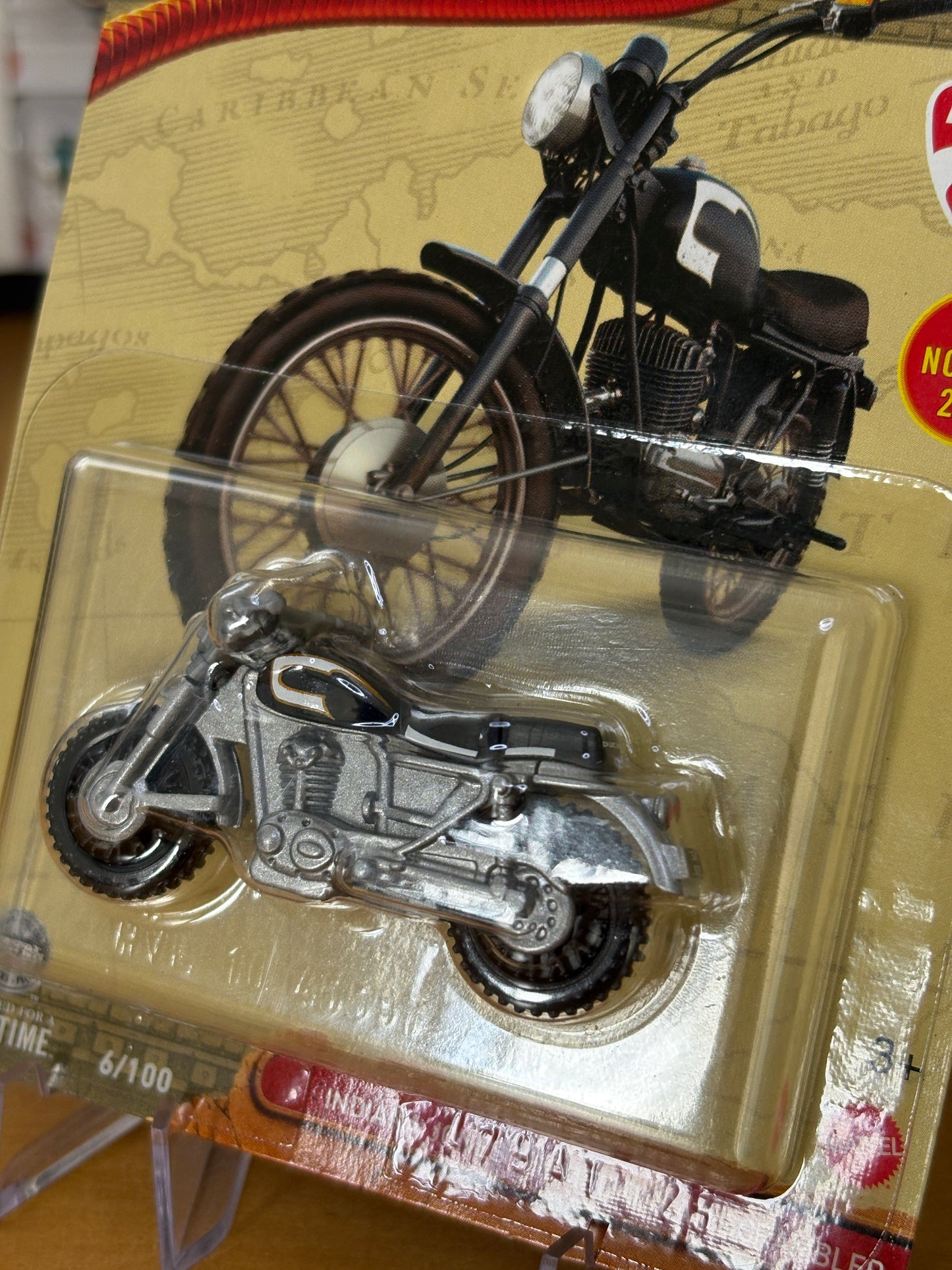 Matchbox Mainline / Ducati Scrambler Indiana Jones Themed / New for 2024 6/100