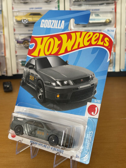 Hot Wheels Mainline / Nissan Skyline GT-R (BCNR33) GODZILLA / 2024 HW J-Imports 5/10