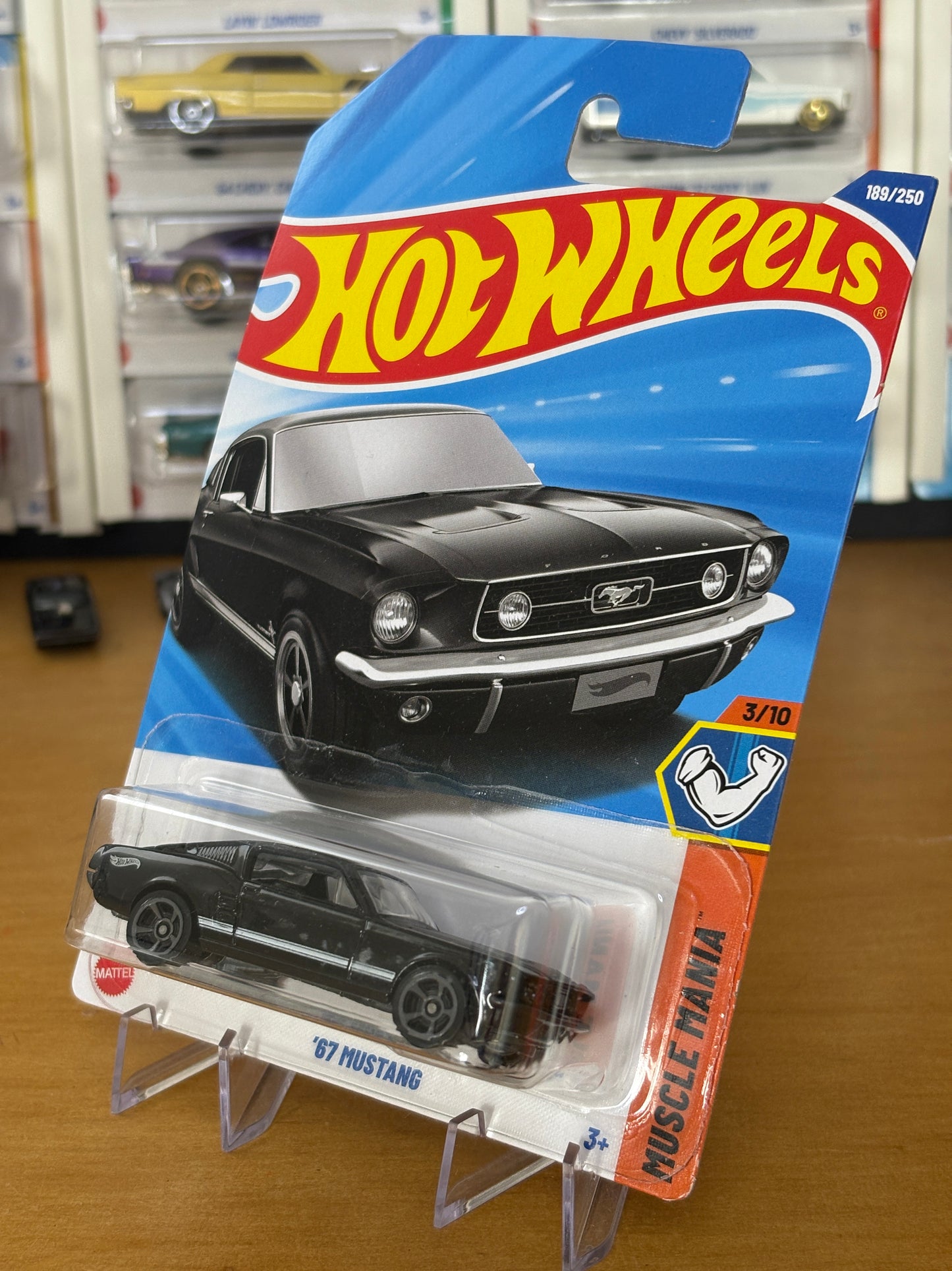 Hot Wheels Mainline / '67 Ford Mustang / 2025 Muscle Mania 3/10