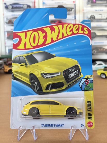 Hot Wheels Mainline / '17 Audi RS6 Avant  / 2026 HW Euro 2/10