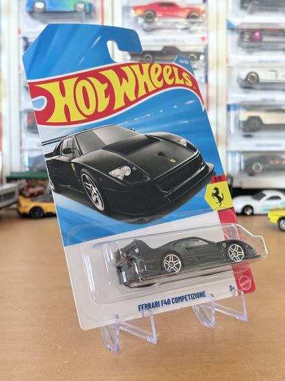Hot Wheels Ferrari F40 Competizione | 2026 Mainline Ferrari 3/5 BLACK