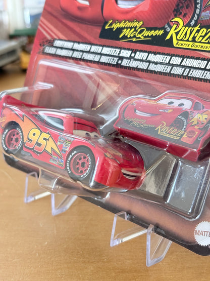 Disney Pixar Cars | Lightning McQueen with Rusteze Sign