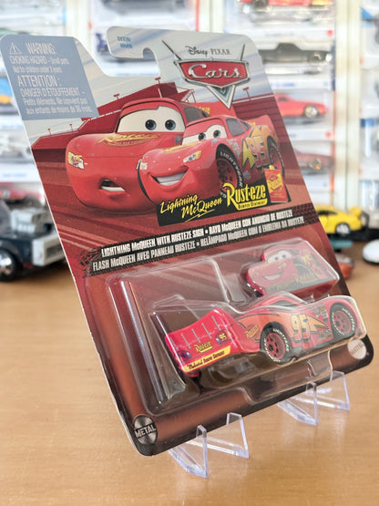 Disney Pixar Cars | Lightning McQueen with Rusteze Sign