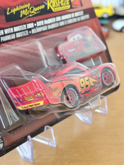 Disney Pixar Cars | Lightning McQueen with Rusteze Sign