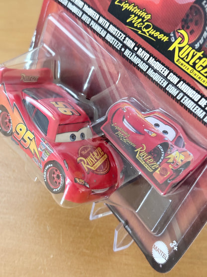 Disney Pixar Cars | Lightning McQueen with Rusteze Sign