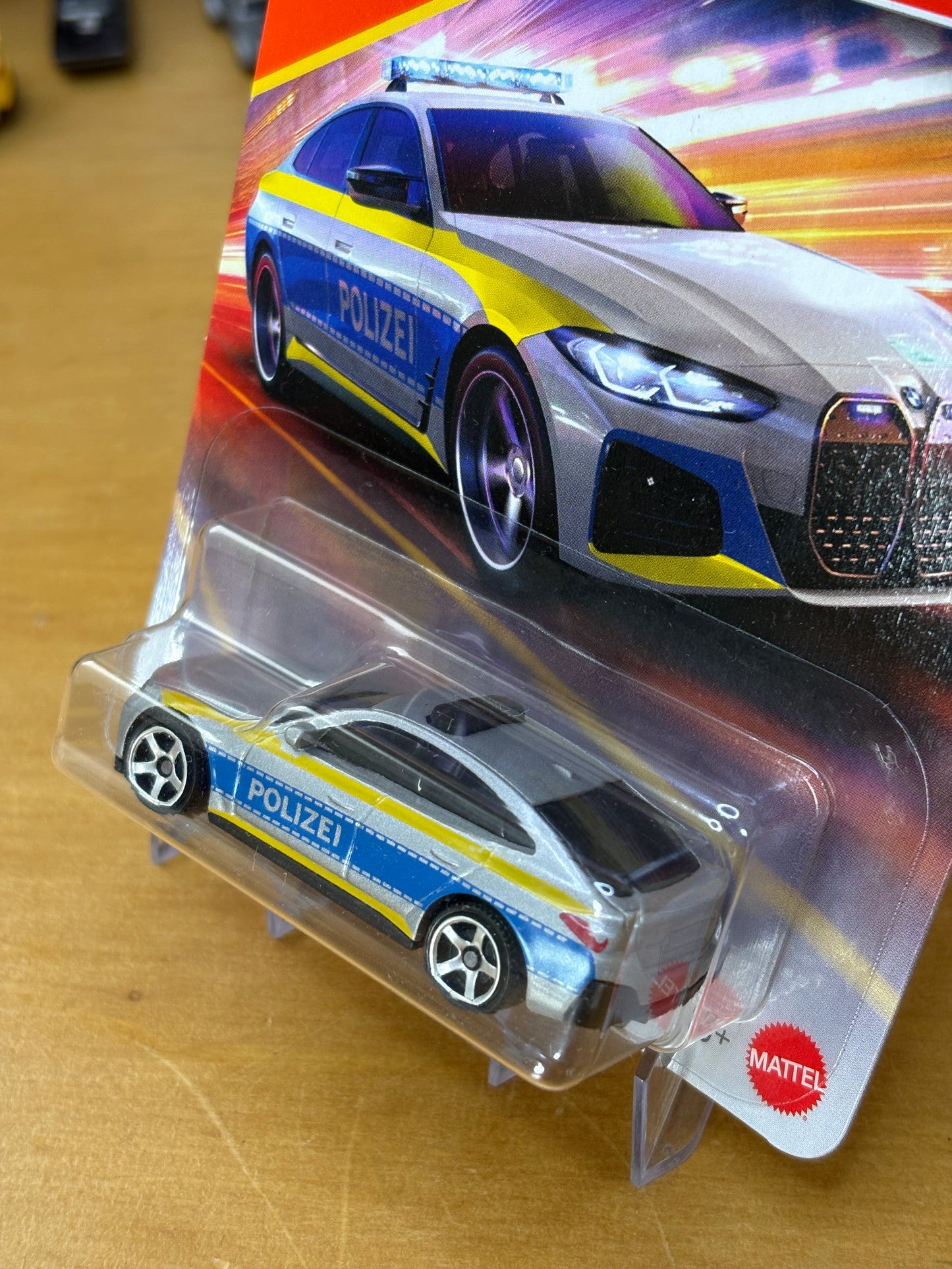 Matchbox Mainline / 2023 BMW i4 Police Sedan / 2025 80/125
