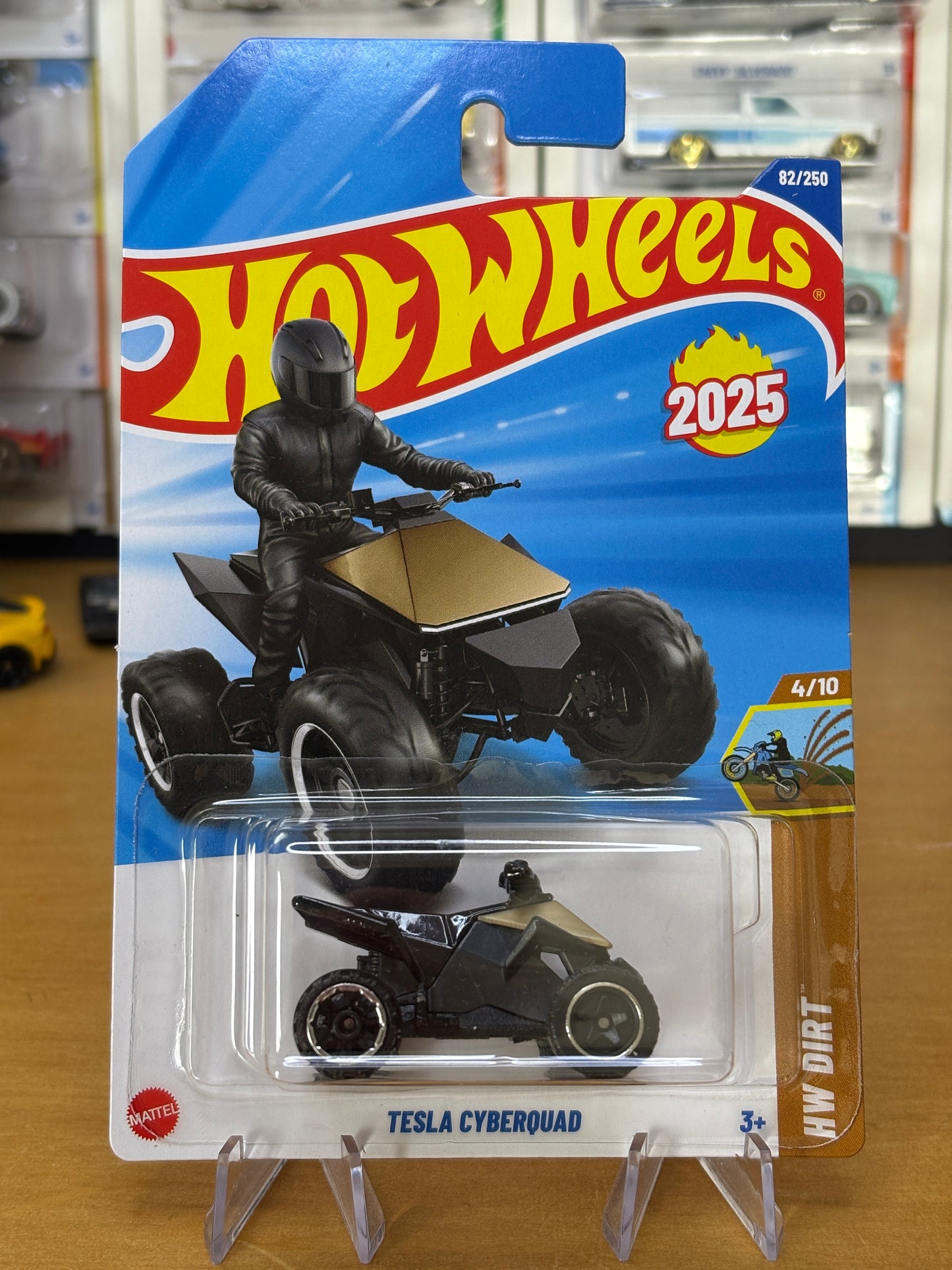 Hot Wheels Mainline / Tesla Cyberquad / 2025 HW Dirt 4/10
