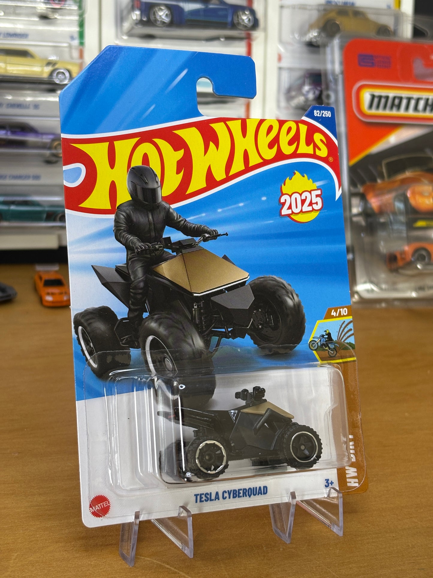 Hot Wheels Mainline / Tesla Cyberquad / 2025 HW Dirt 4/10