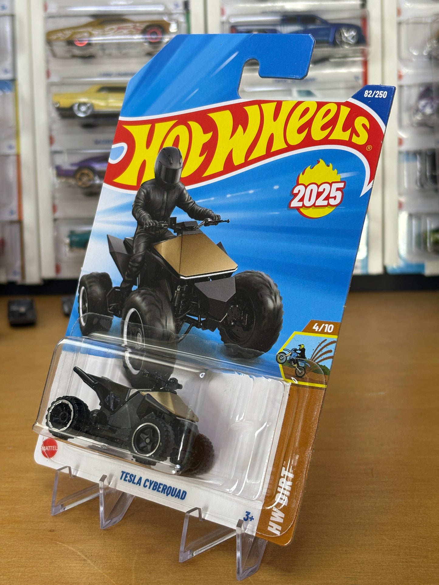 Hot Wheels Mainline / Tesla Cyberquad / 2025 HW Dirt 4/10