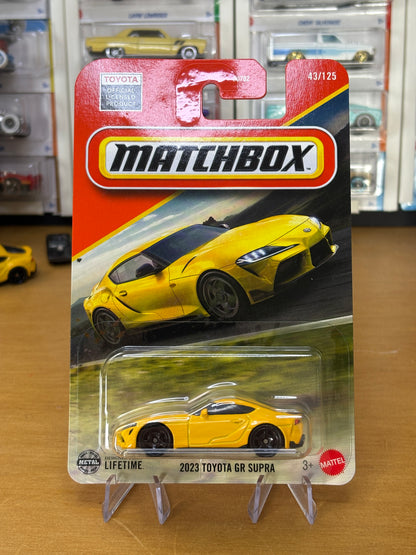 Matchbox Mainline / 2023 Toyota GR Supra / 2025 43/125