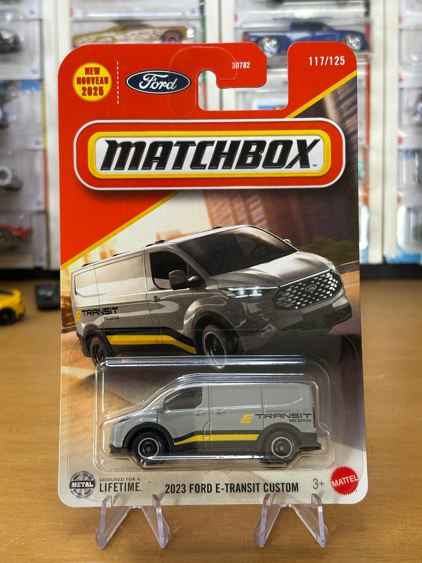 Matchbox Mainline / 2023 Ford E-Transit Custom / 2025 117/125