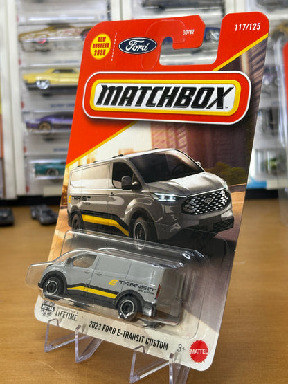 Matchbox Mainline / 2023 Ford E-Transit Custom / 2025 117/125