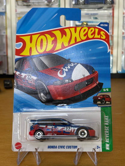 Hot Wheels Mainline / Honda Civic Custom / 2025 HW Reverse Rake 5/5
