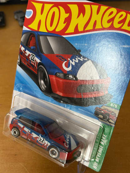 Hot Wheels Mainline / Honda Civic Custom / 2025 HW Reverse Rake 5/5