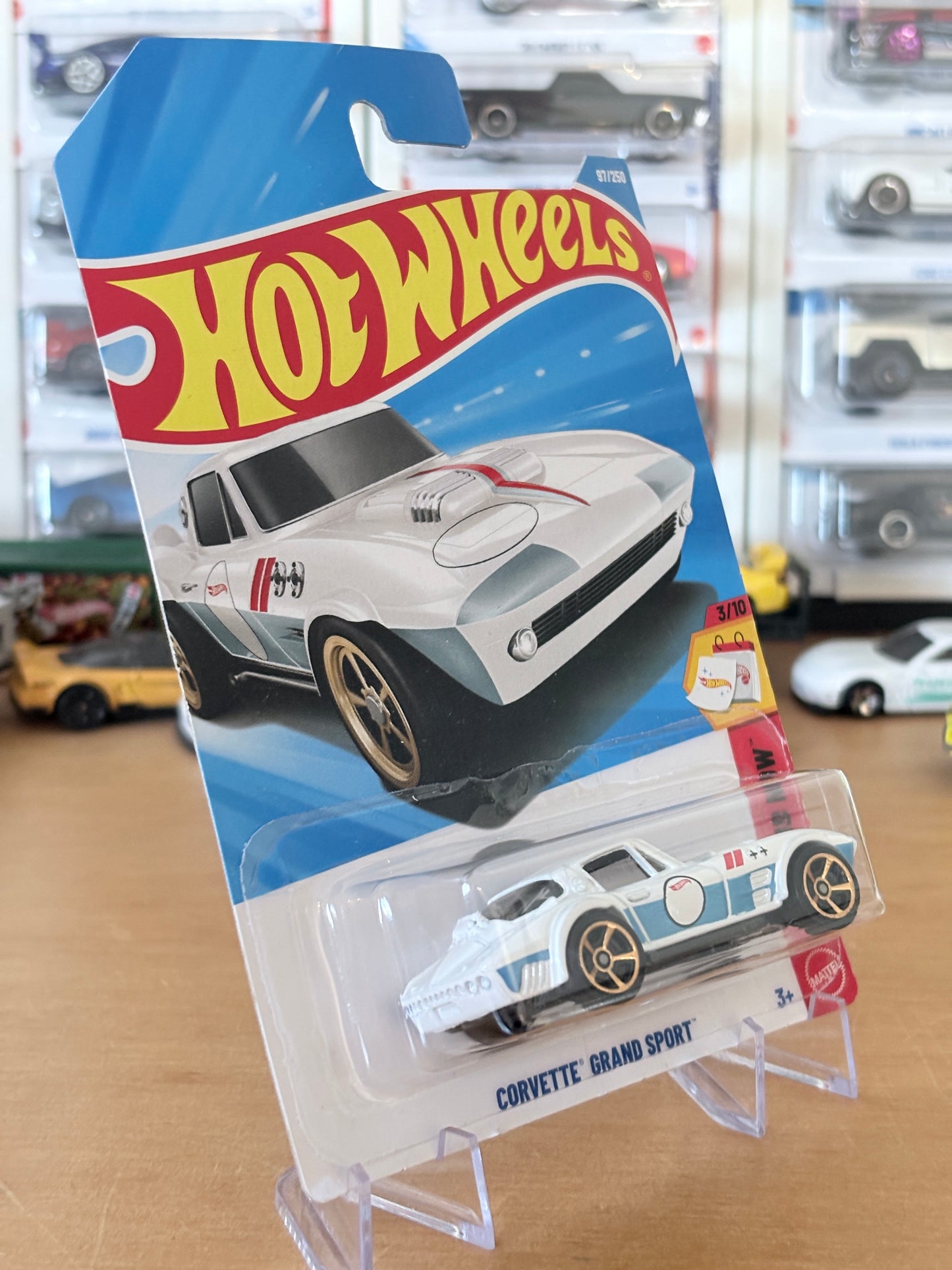 Hot Wheels Corvette Grand Sport | 2026 Then and Now 3/10 Mainline