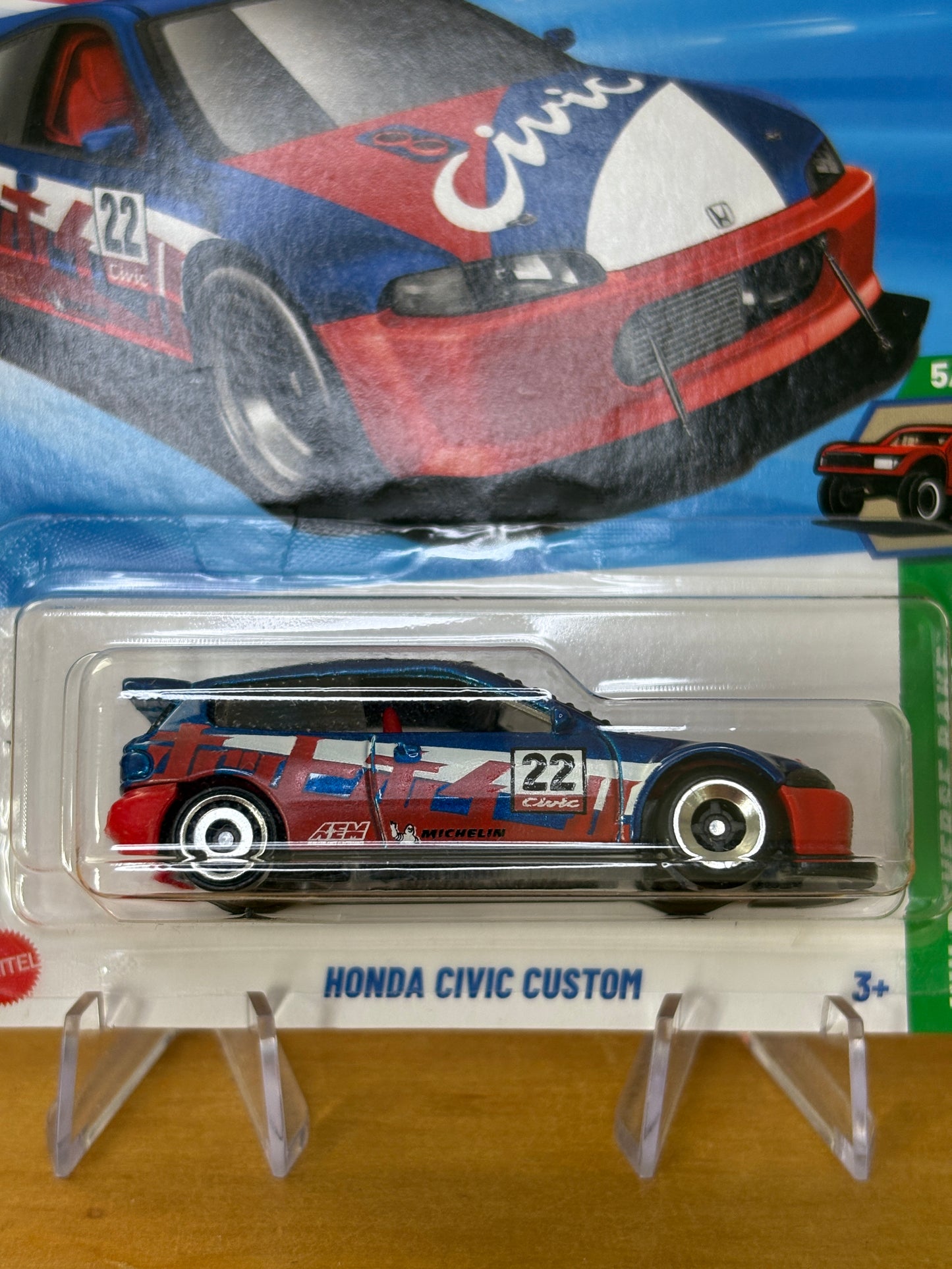 Hot Wheels Mainline / Honda Civic Custom / 2025 HW Reverse Rake 5/5