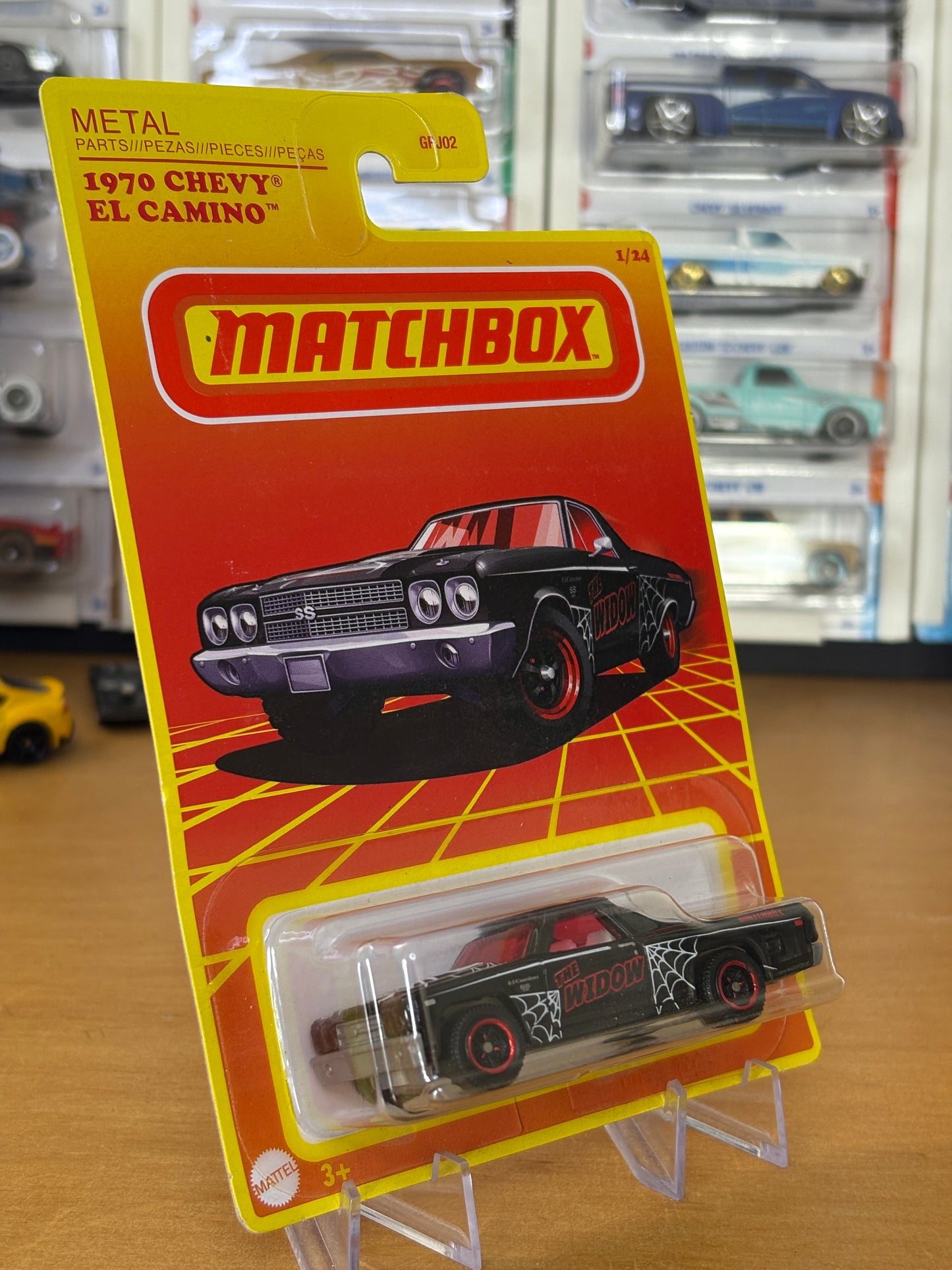 Matchbox Metal Series / 1970 Chevy El Camino / 1/24 The Widow 2021