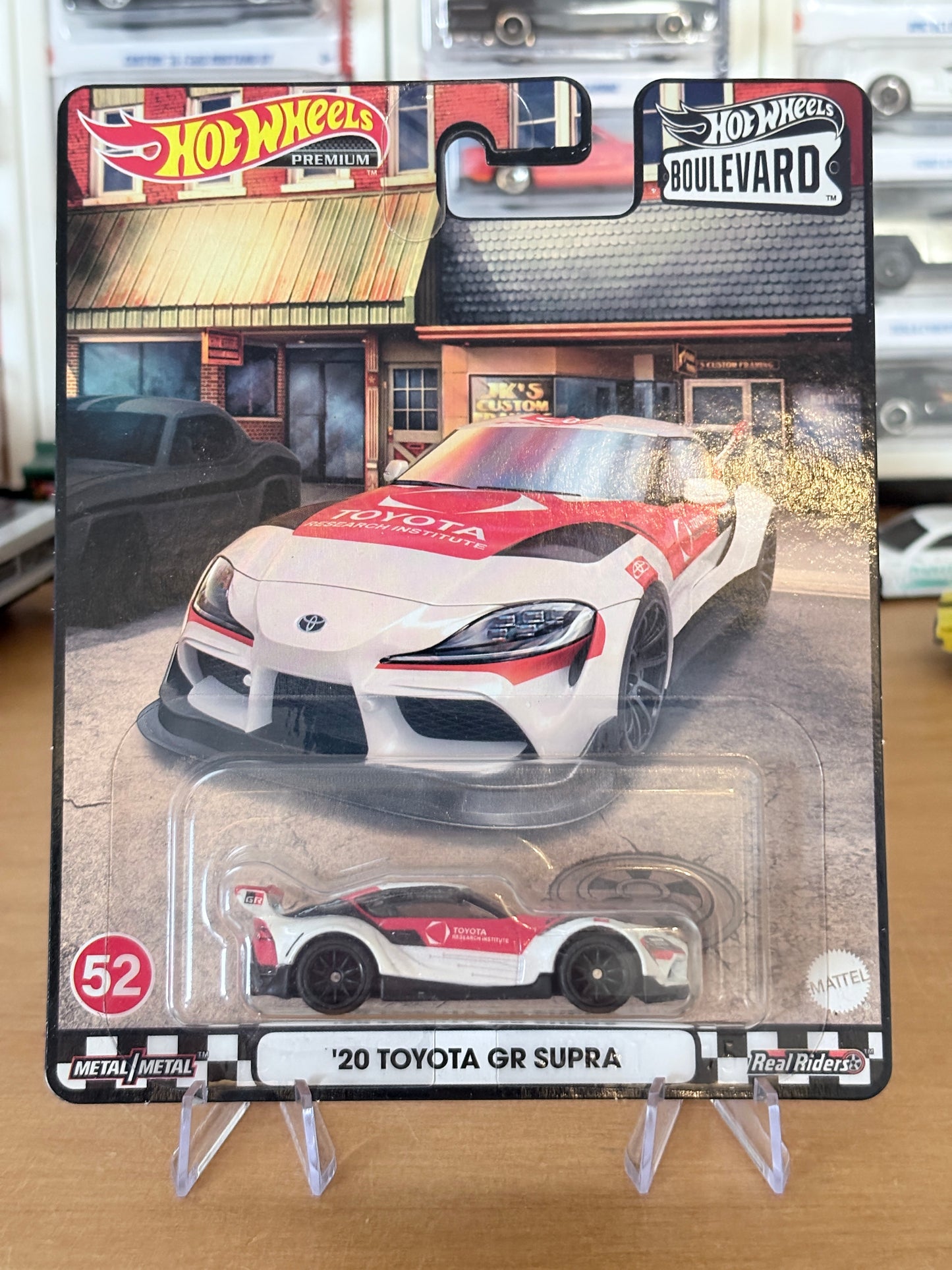 Hot Wheels '20 Toyota GR Supra Boulevard #52 Premium Diecast