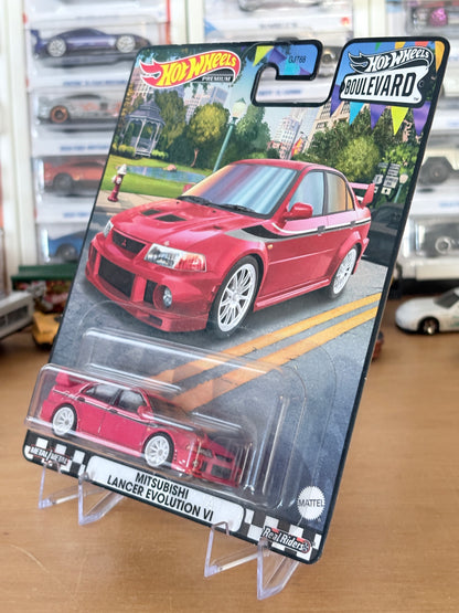 Hot Wheels Mitsubishi Lancer Evolution VI Boulevard #79 Premium Diecast