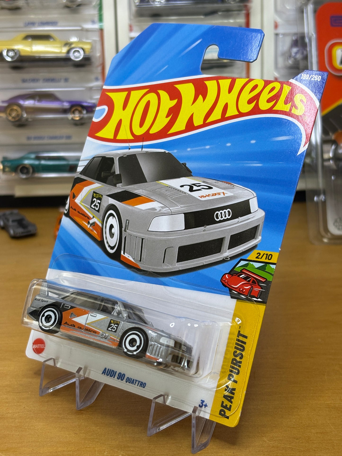 Hot Wheels Mainline / Audi 90 Quattro / 2025 Peak Pursuit