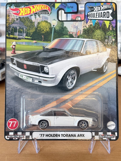 Hot Wheels '77 Holden Torana A9x Boulevard #78 Premium Diecast