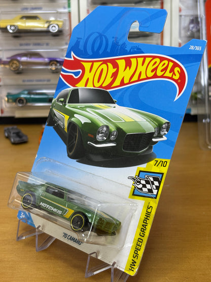 Hot Wheels Mainline / '70 Camaro / 2018 HW Speed Graphics