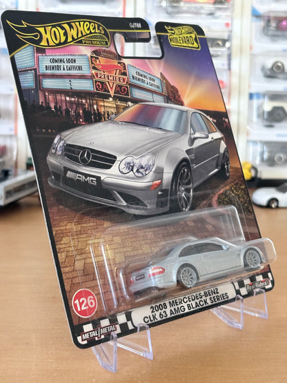Hot Wheels Mercedes-Benz CLK 63 AMG Black Series Boulevard #126 Premium Diecast