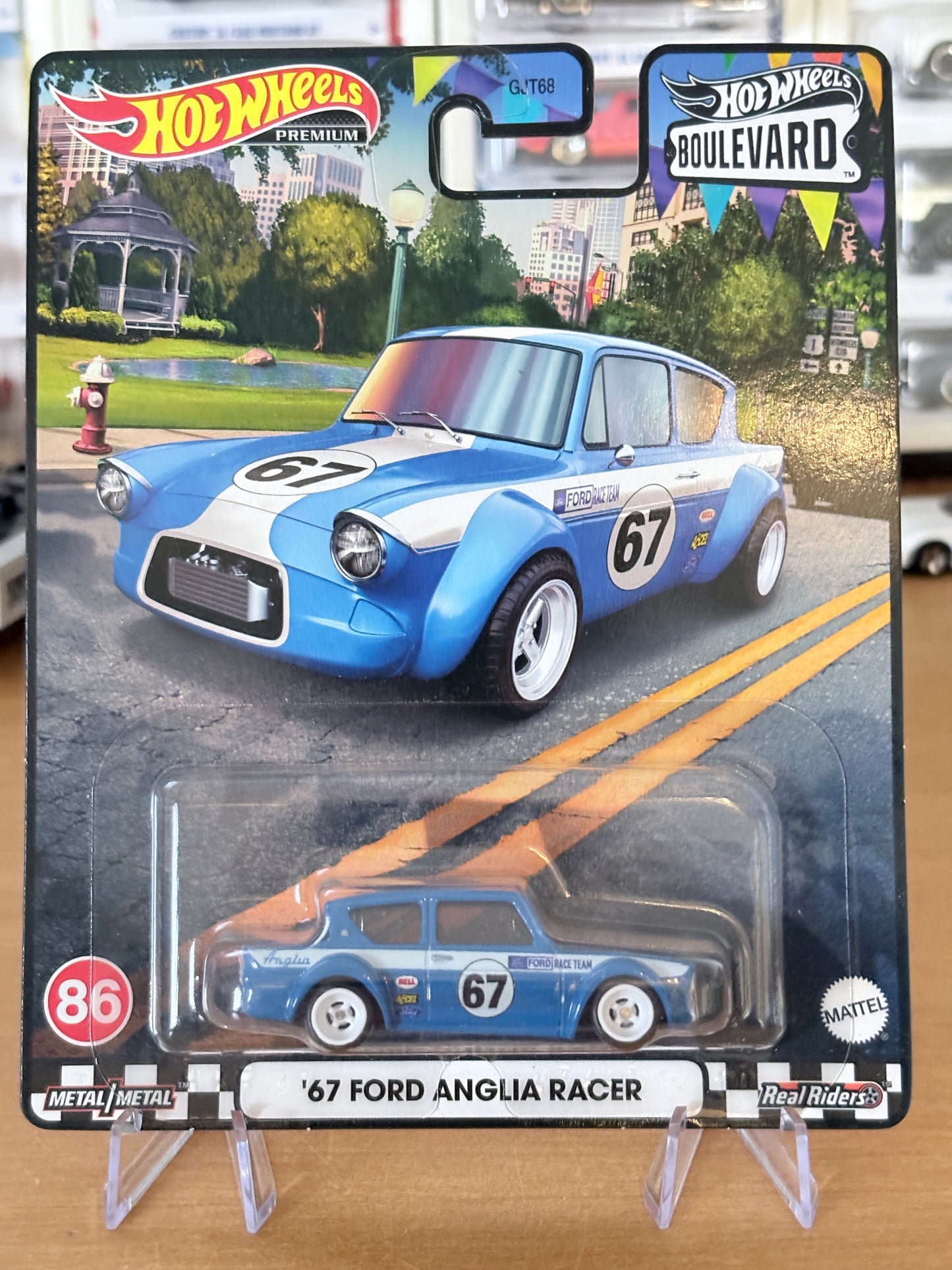 Hot Wheels '67 Ford Anglia Racer Boulevard #86 Premium Diecast