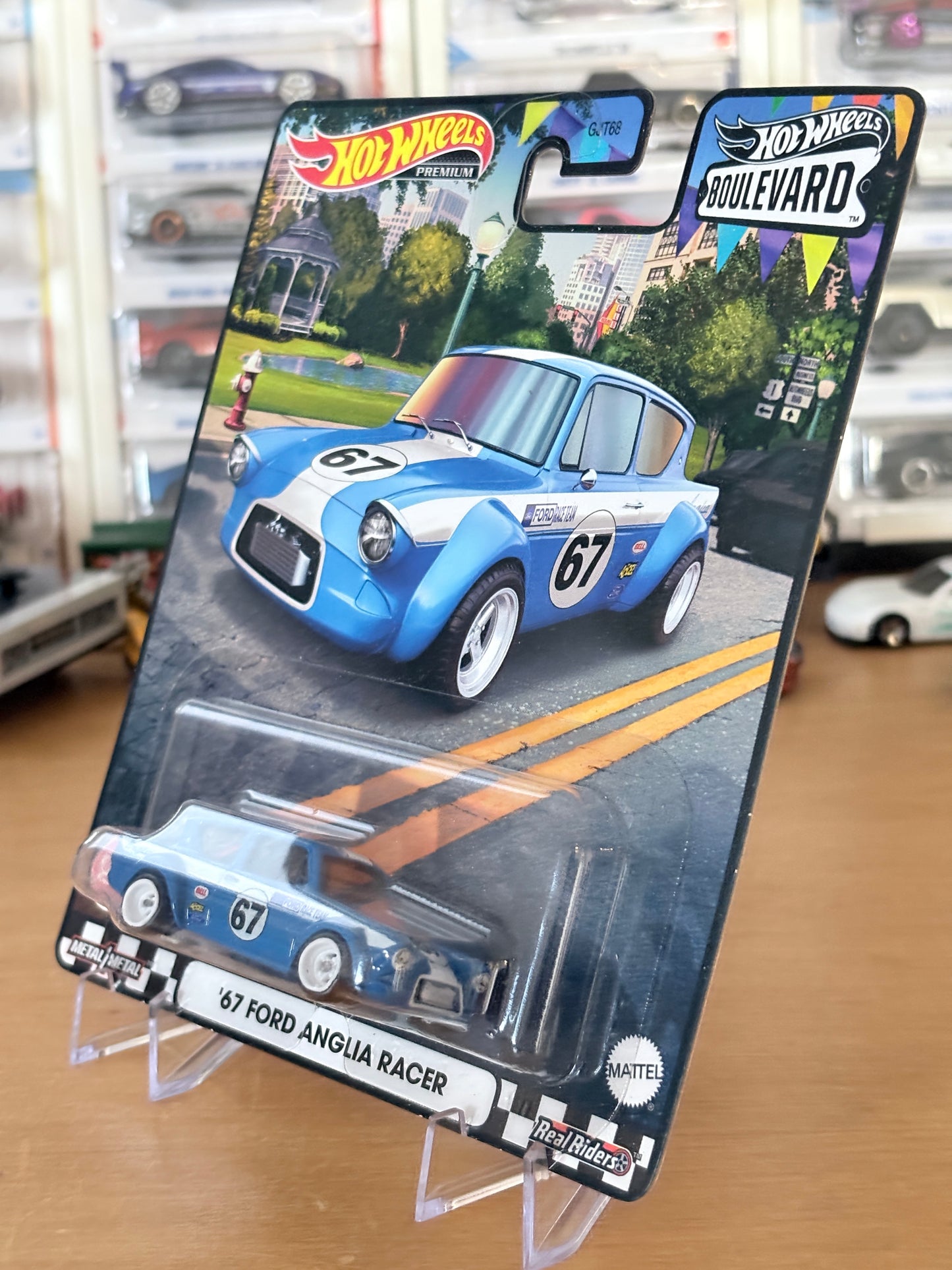 Hot Wheels '67 Ford Anglia Racer Boulevard #86 Premium Diecast
