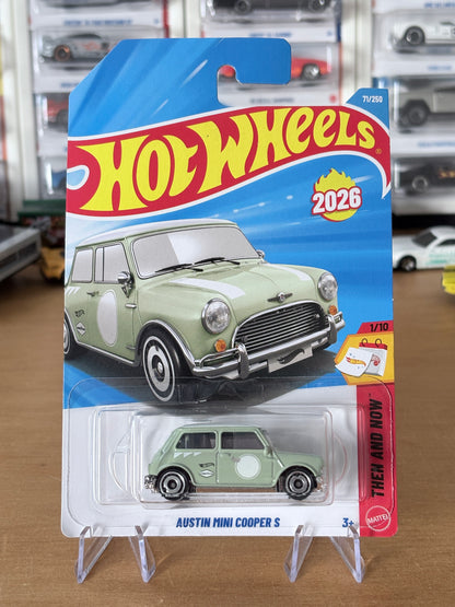 Hot Wheels Austin Mini Cooper S | 2026 Then and Now 1/10 Mainline