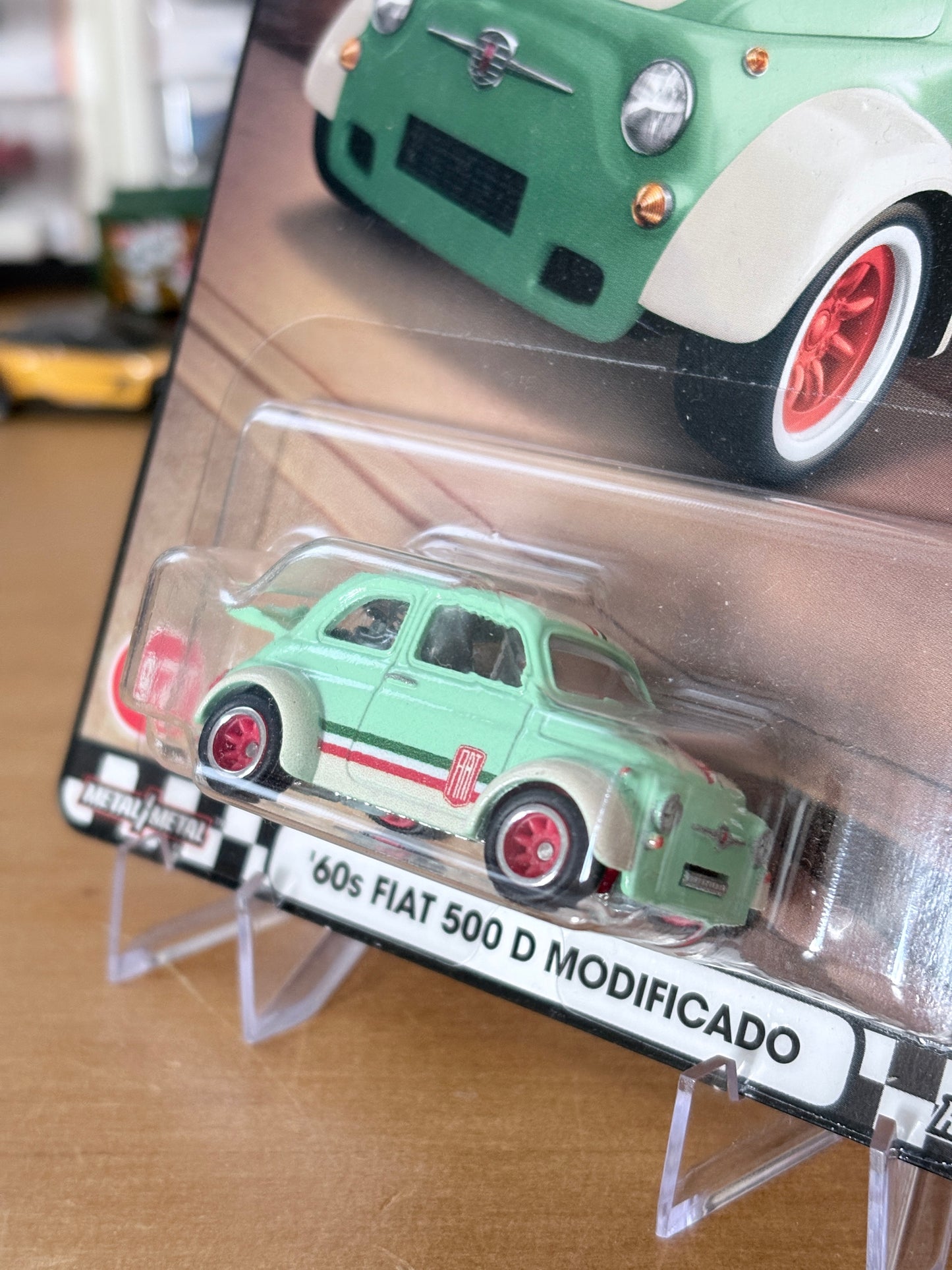 Hot Wheels '60s Fiat 500 D Modificado Boulevard #97 Premium Diecast