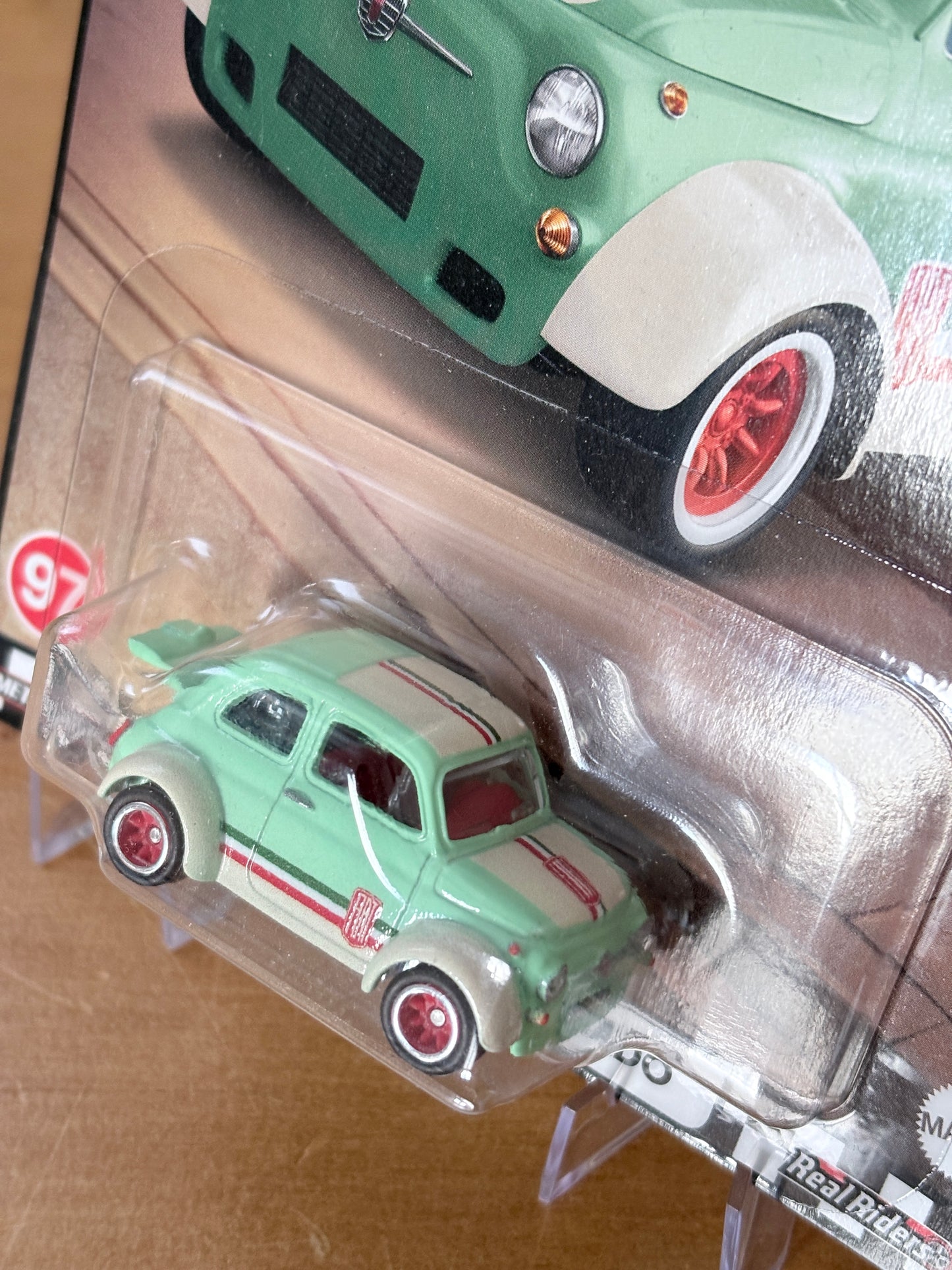 Hot Wheels '60s Fiat 500 D Modificado Boulevard #97 Premium Diecast