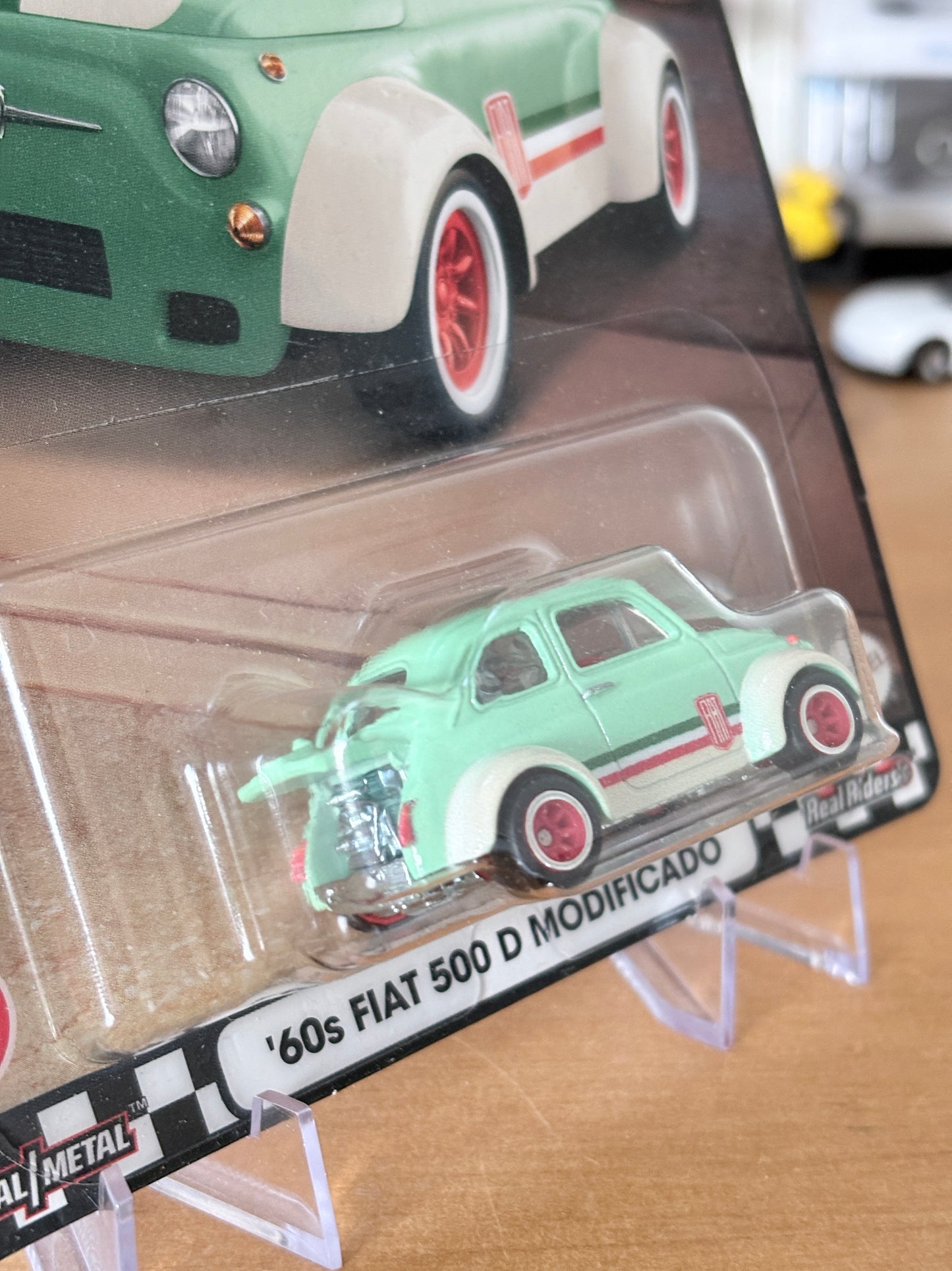 Hot Wheels '60s Fiat 500 D Modificado Boulevard #97 Premium Diecast