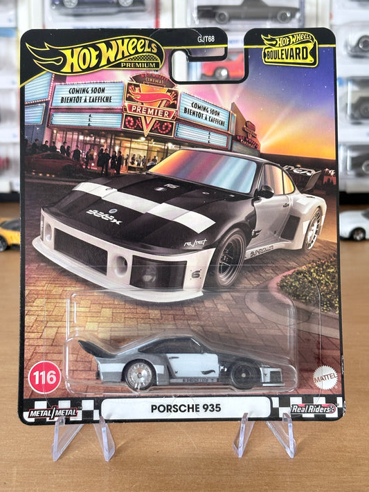Hot Wheels Porsche 935 Boulevard #116 Premium Diecast