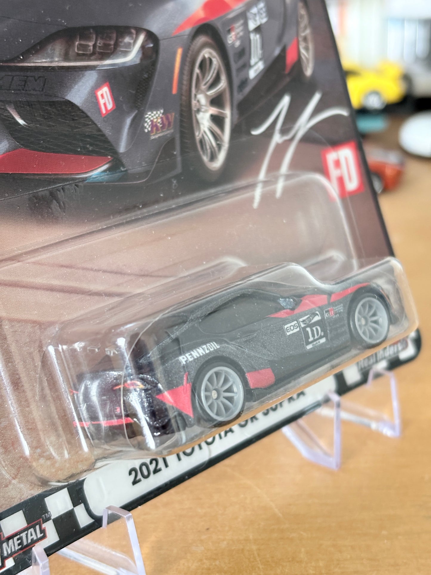 Hot Wheels 2021 Toyota GR Supra #96 Premium Diecast