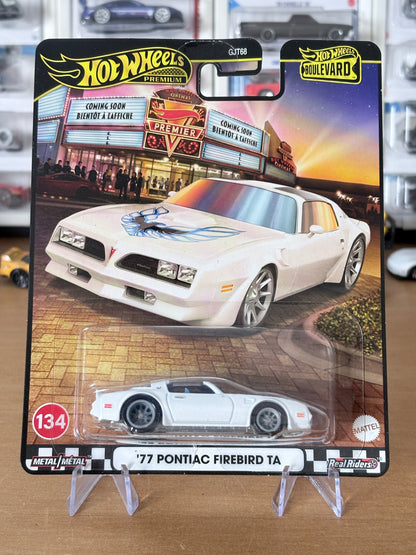Hot Wheels '77 Pontiac Firebird TA Boulevard #134 Premium Diecast