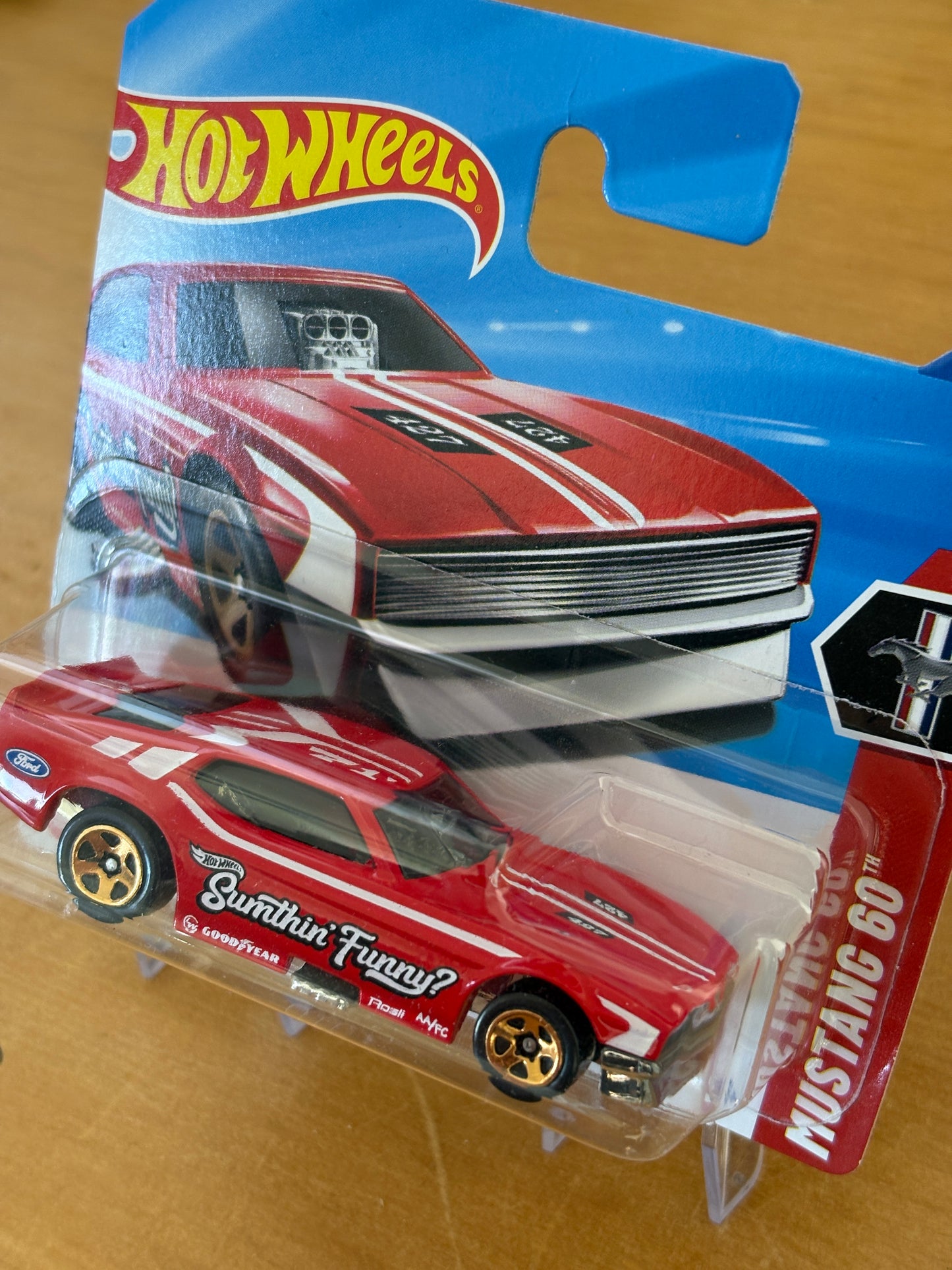 Hot Wheels Mainline / '71 Mustang Funny Car / 2025 Mustang 60 4/5 Short Card